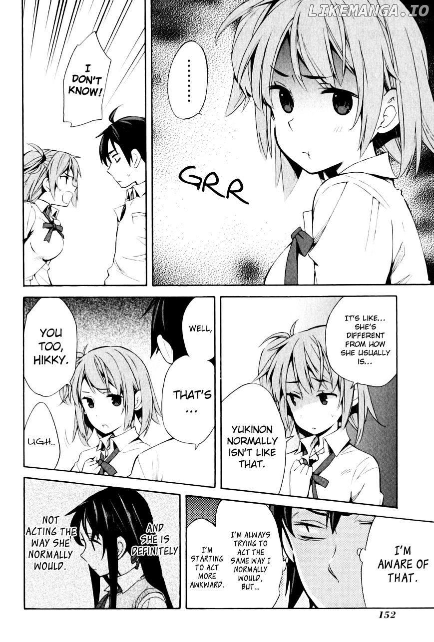 Yahari Ore no Seishun Rabukome wa Machigatte Iru. - Mougenroku chapter 21 - page 28