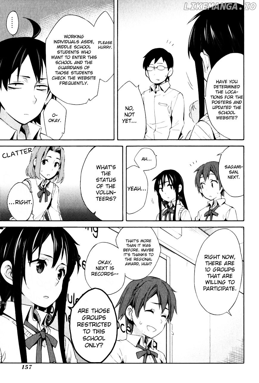 Yahari Ore no Seishun Rabukome wa Machigatte Iru. - Mougenroku chapter 21 - page 33