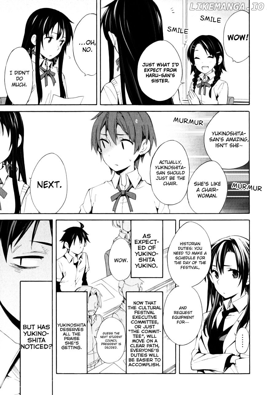 Yahari Ore no Seishun Rabukome wa Machigatte Iru. - Mougenroku chapter 21 - page 35