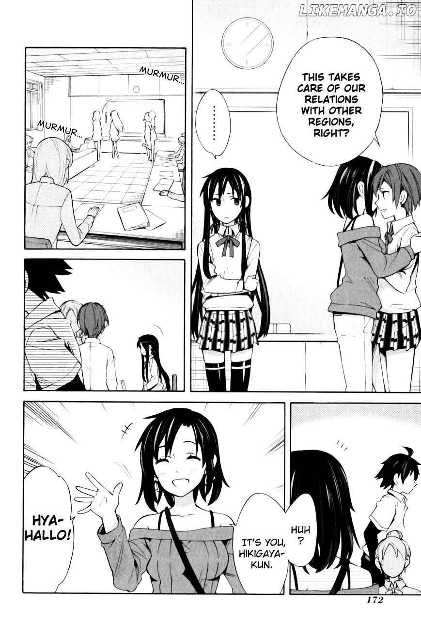 Yahari Ore no Seishun Rabukome wa Machigatte Iru. - Mougenroku chapter 21 - page 48