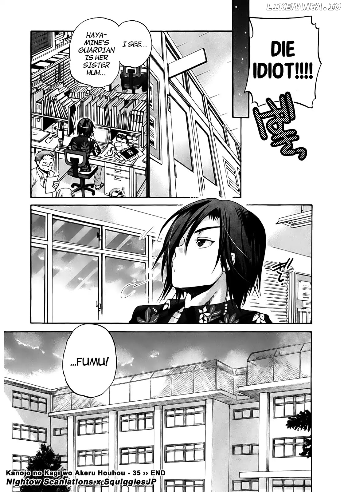 Kanojo no Kagi wo Akeru Houhou chapter 35 - page 25
