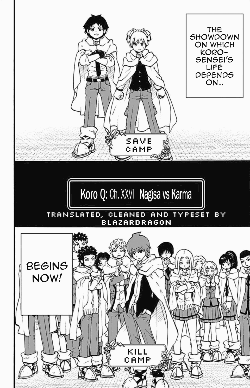 Ansatsu Kyoushitsu Spin-Off Koro-Sense Q! chapter 24 - page 2