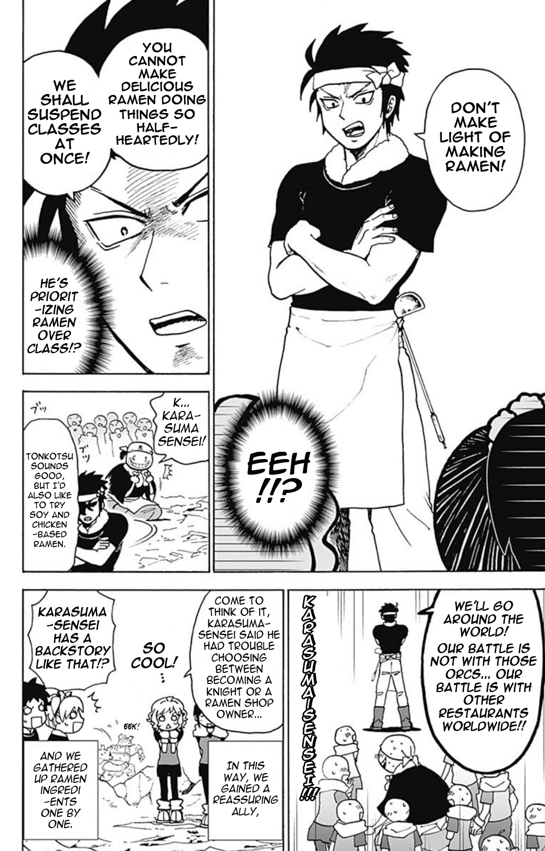 Ansatsu Kyoushitsu Spin-Off Koro-Sense Q! chapter 15 - page 12