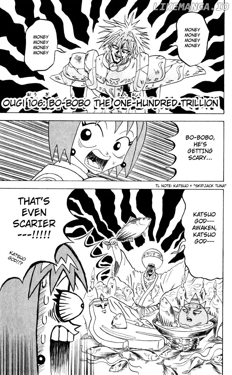 Bobobo-Bo Bo-Bobo chapter 106 - page 1