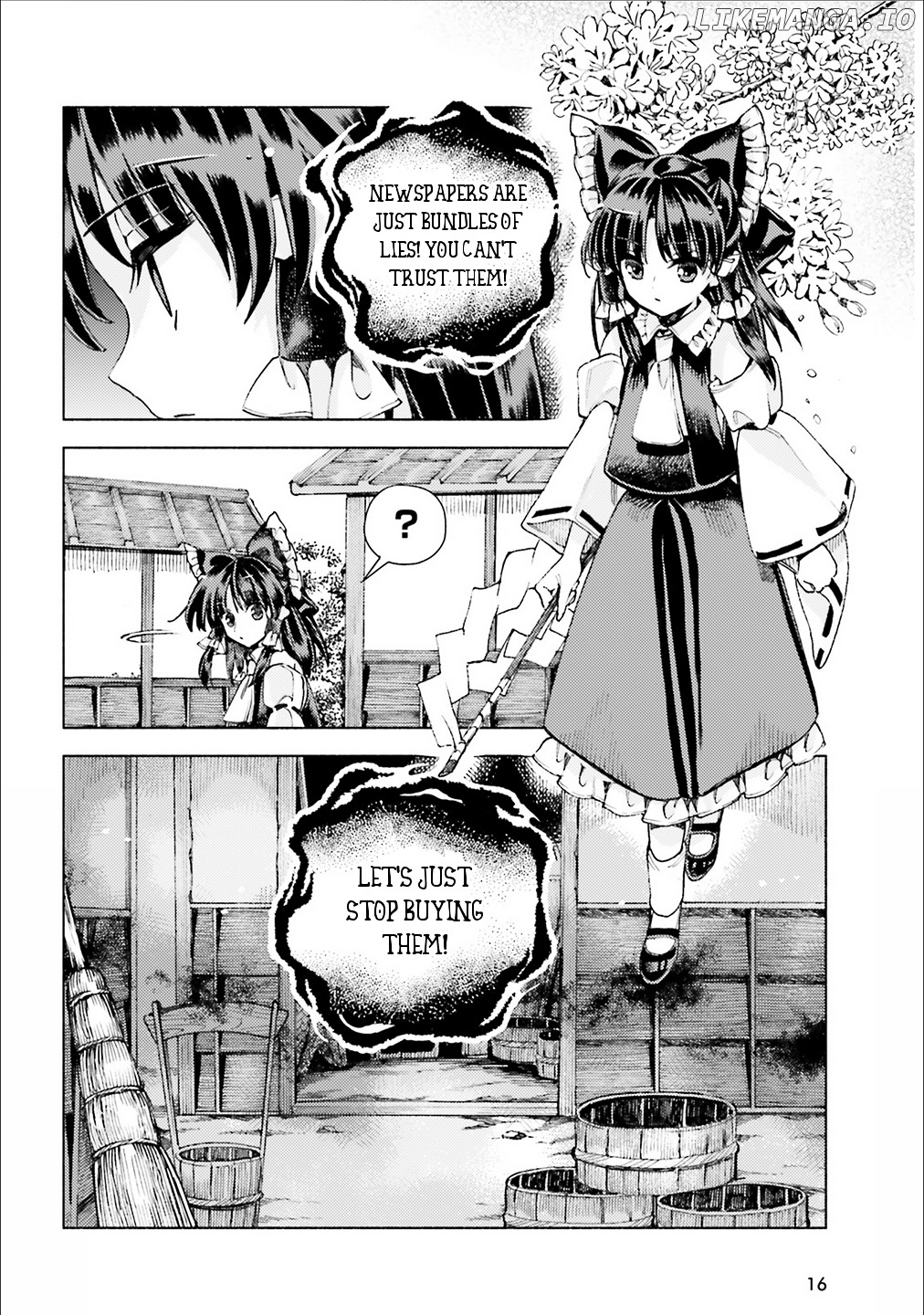 Touhou Suzunaan - Forbidden Scrollery. chapter 39 - page 3