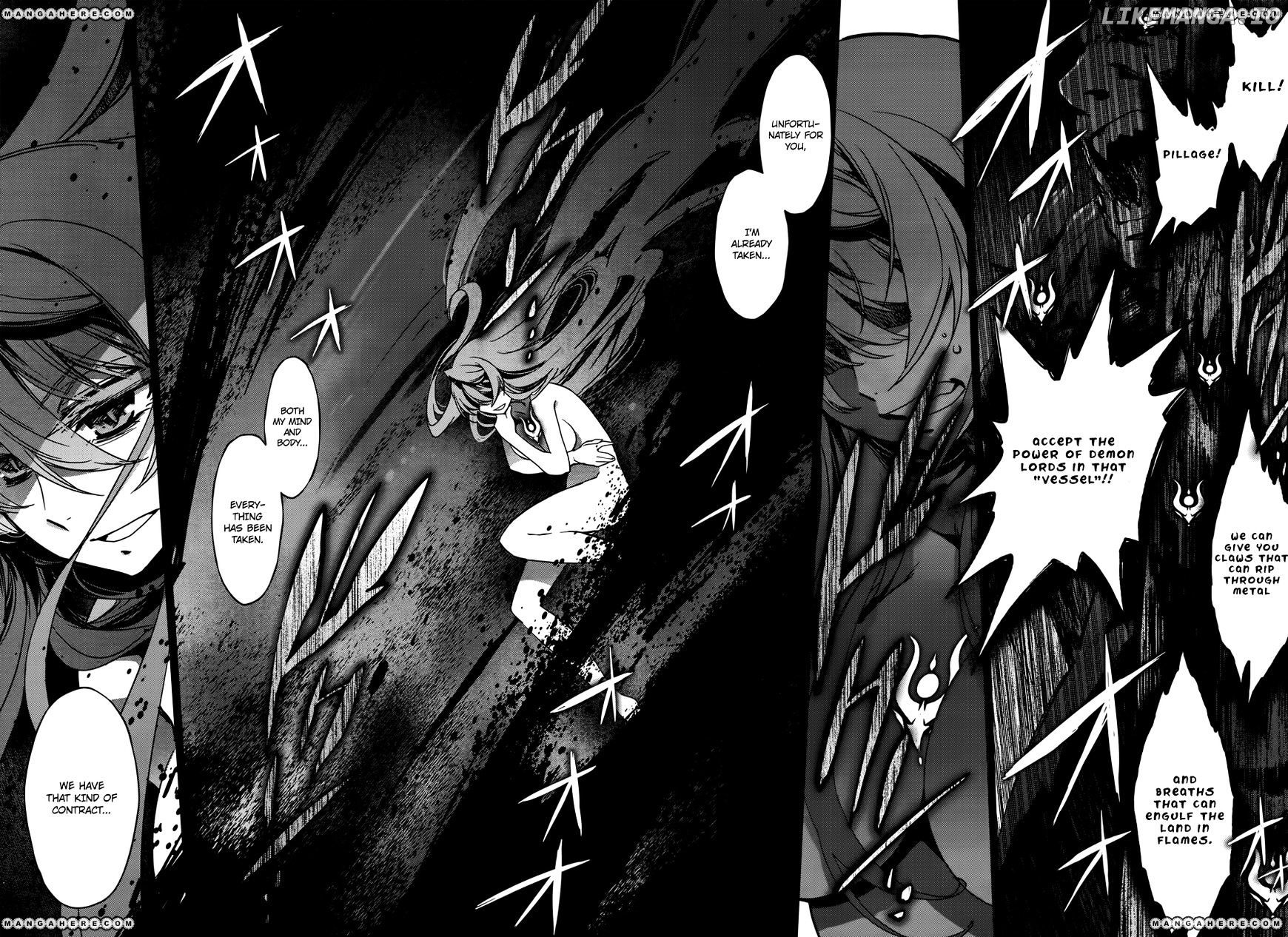 Maoyuu Maou Yuusha - "Kono Watashi no Mono Tonare, Yuusha yo" "Kotowaru!" chapter 15 - page 7