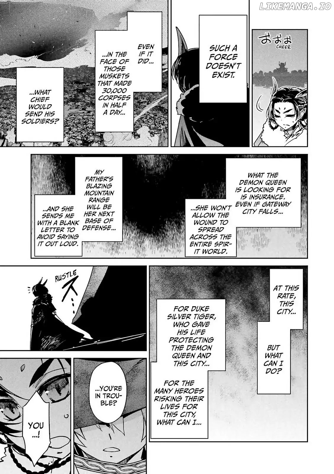 Maoyuu Maou Yuusha - "Kono Watashi no Mono Tonare, Yuusha yo" "Kotowaru!" chapter 48 - page 21