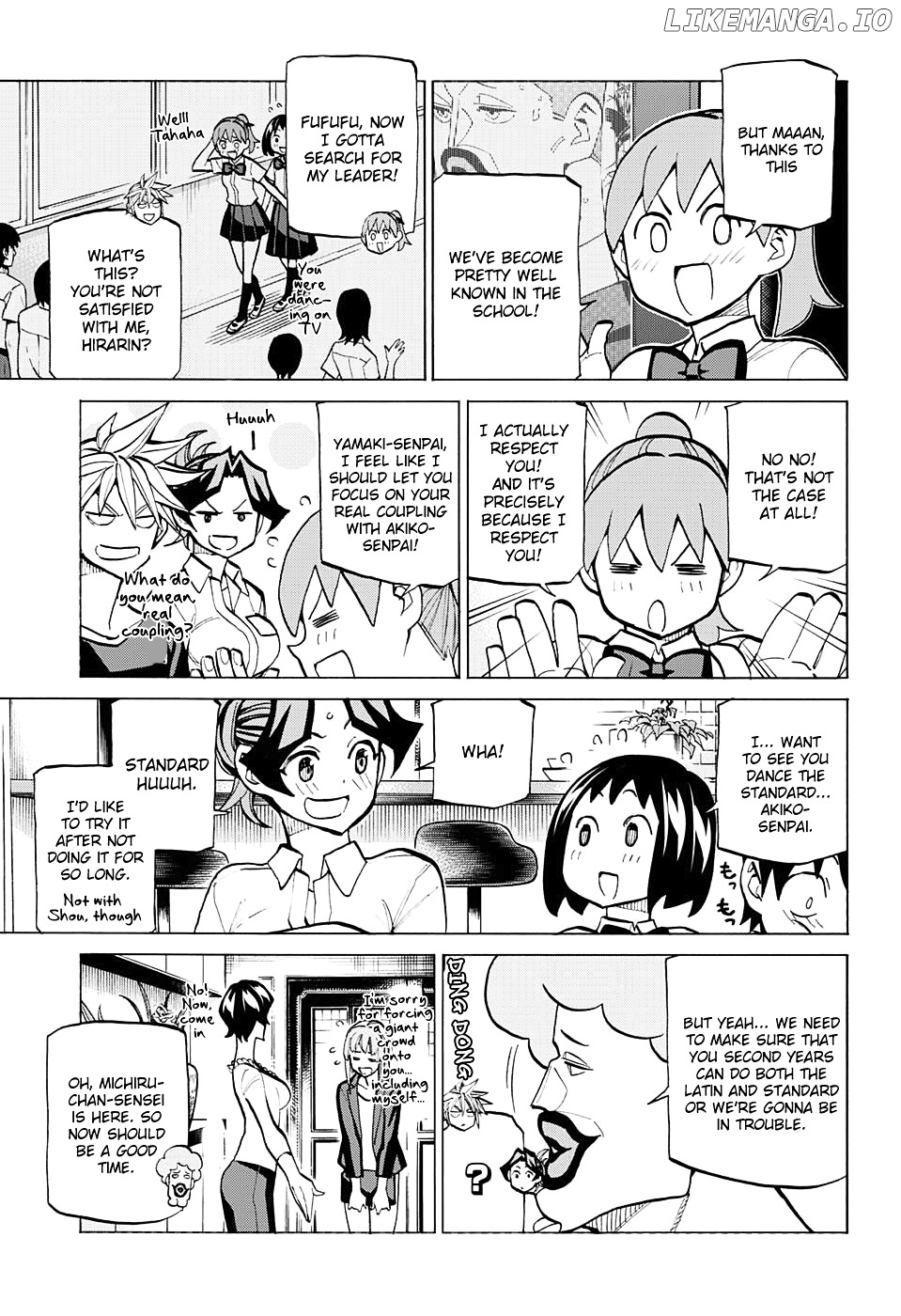 Seshiji o Pin! to - Shikakou Kyougi Dance-bu e Youkoso chapter 82 - page 4