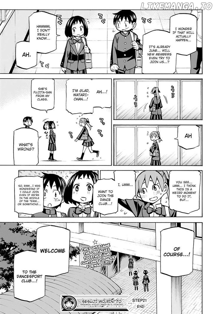 Seshiji o Pin! to - Shikakou Kyougi Dance-bu e Youkoso chapter 21 - page 18