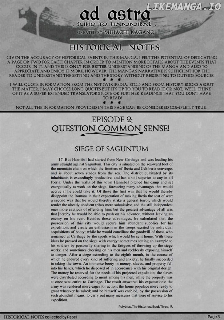 Ad Astra - Scipio to Hannibal chapter 2 - page 36