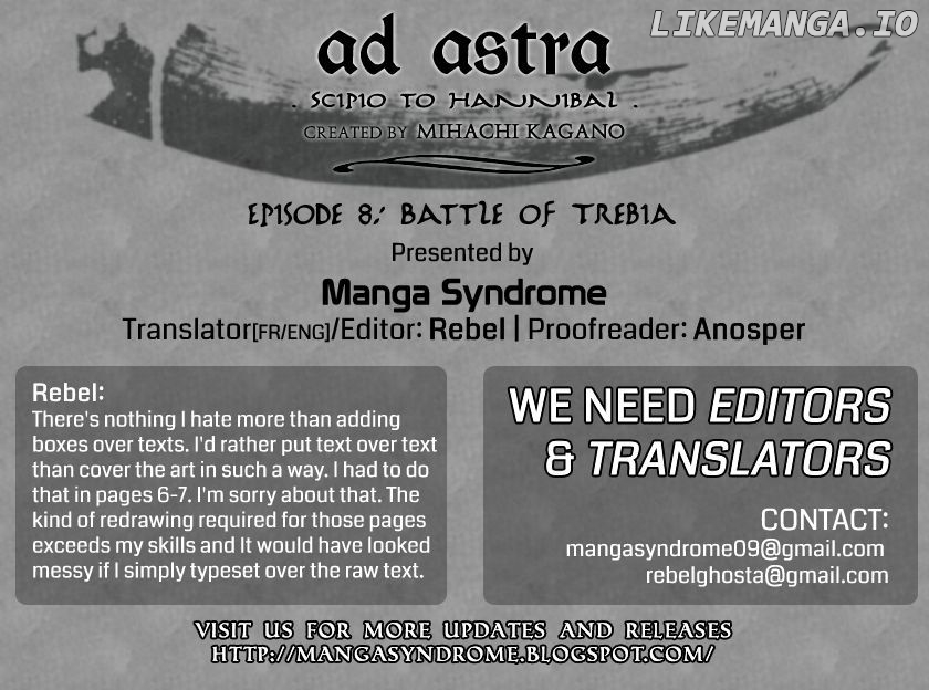 Ad Astra - Scipio to Hannibal chapter 8 - page 1