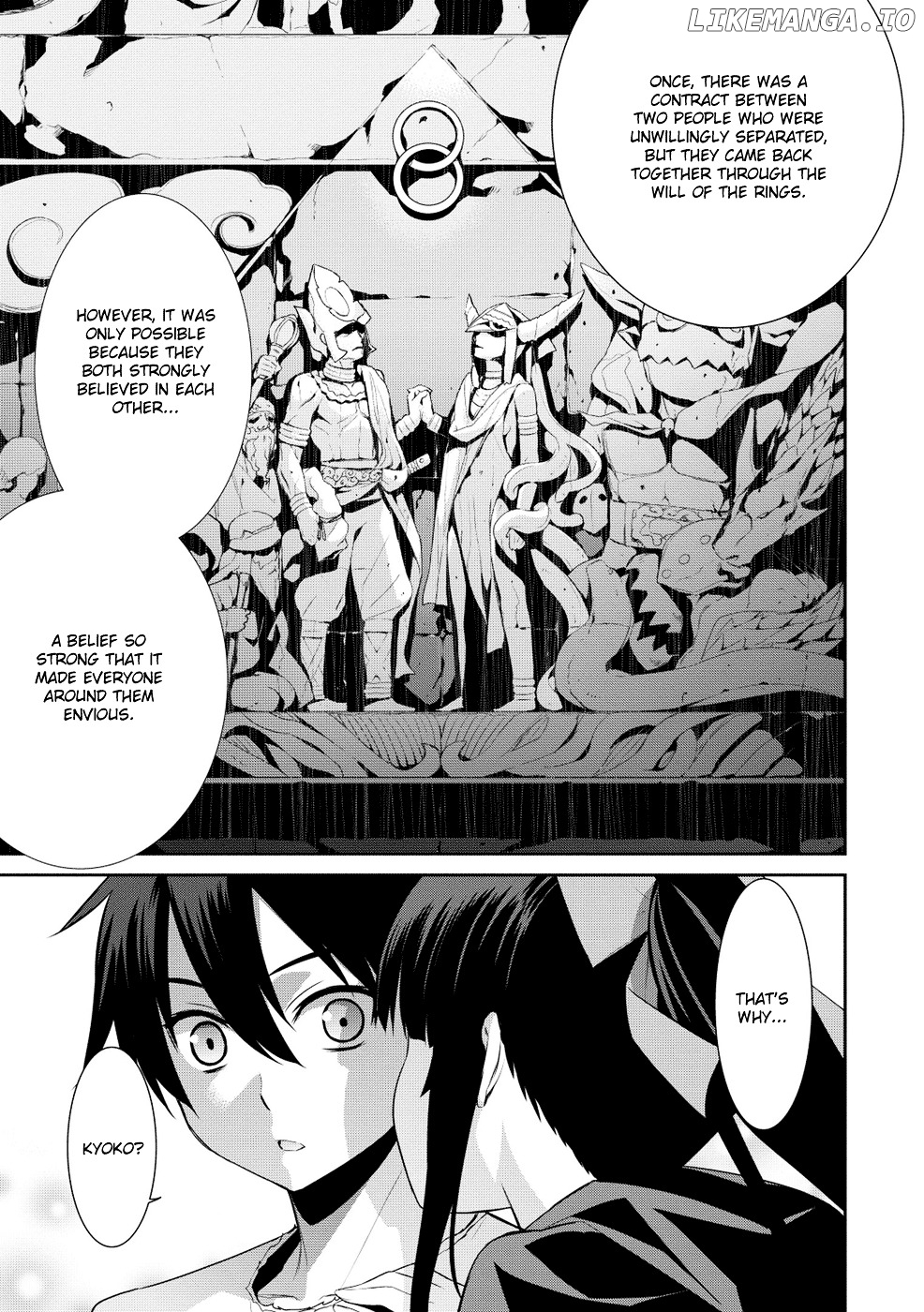 Maou na Ore to Fushihime no Yubiwa chapter 12 - page 32