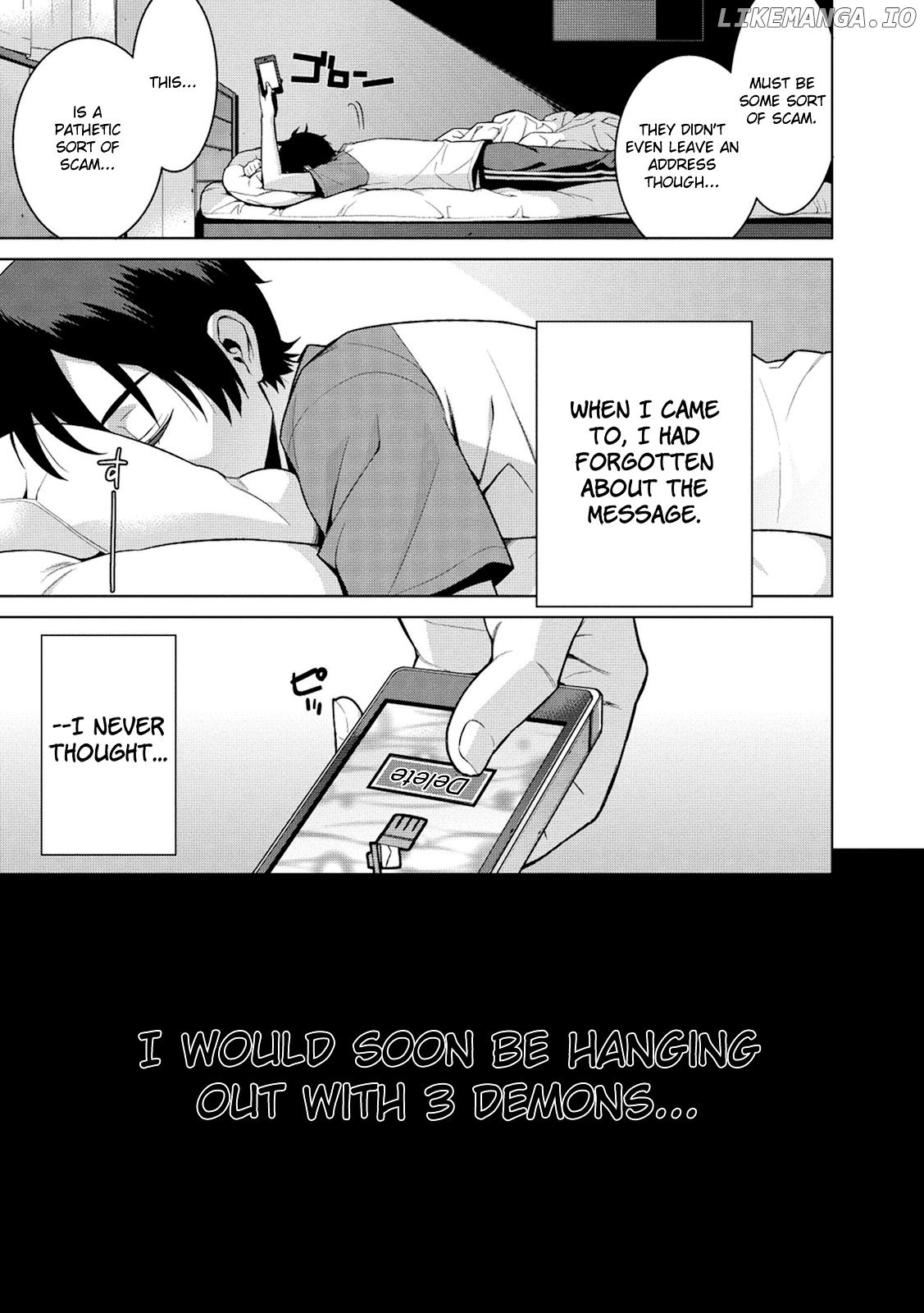 Maou na Ore to Fushihime no Yubiwa chapter 1 - page 4