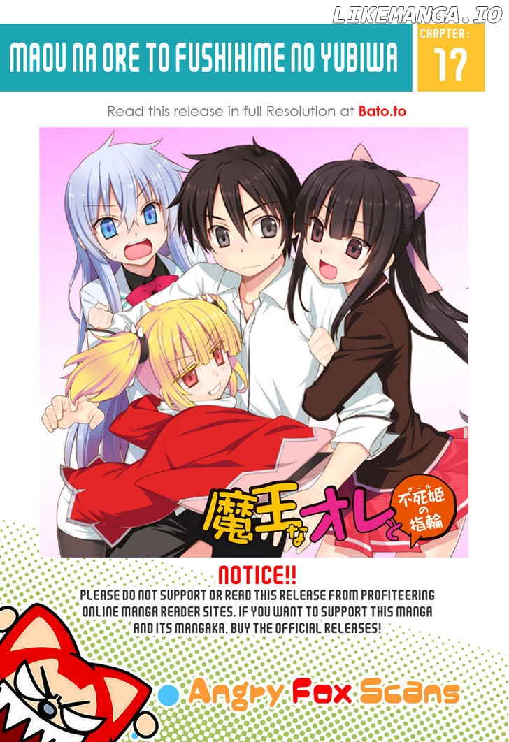 Maou na Ore to Fushihime no Yubiwa chapter 17 - page 1
