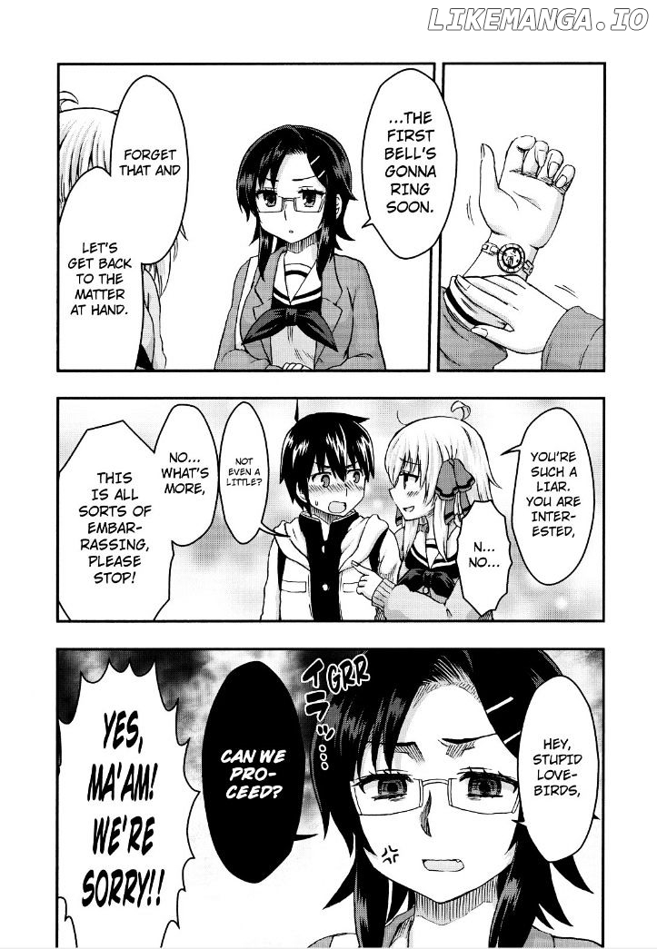 Aizawa-San Zoushoku chapter 27 - page 9