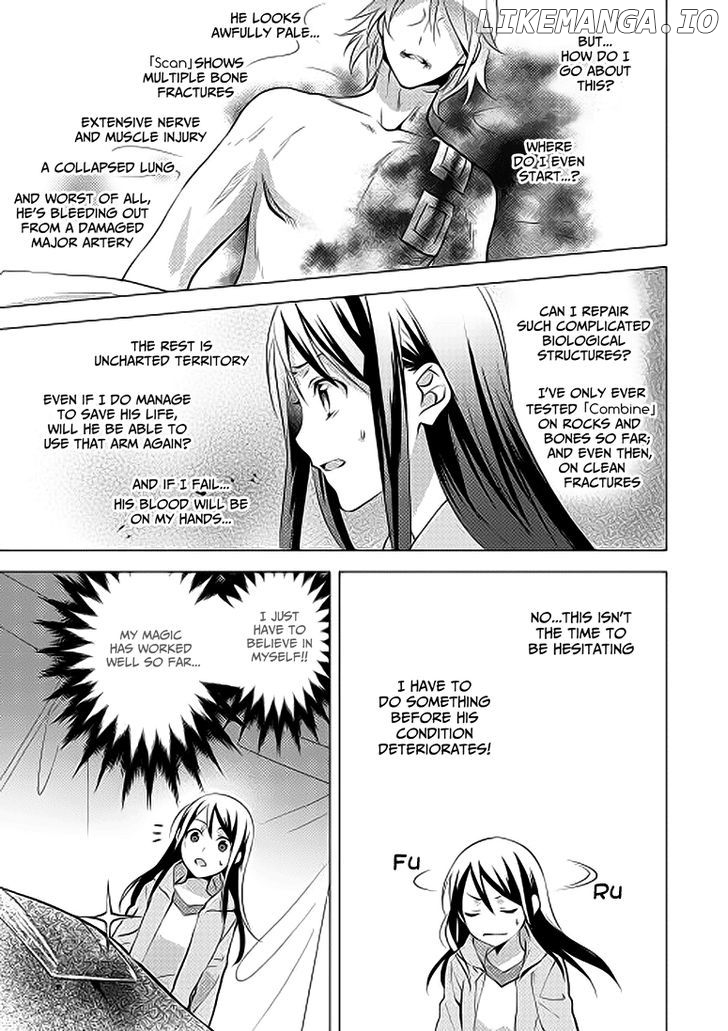 Isekai de "Kuro no Iyashi Te" tte Yobarete Imasu chapter 4 - page 19