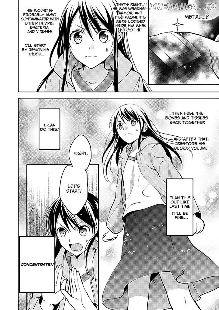 Isekai de "Kuro no Iyashi Te" tte Yobarete Imasu chapter 4 - page 20