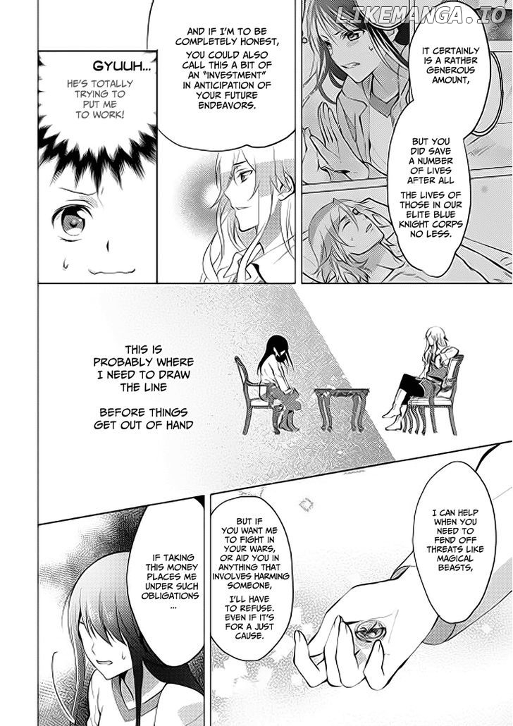 Isekai de "Kuro no Iyashi Te" tte Yobarete Imasu chapter 6 - page 13