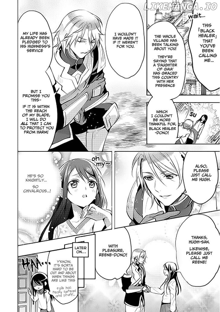 Isekai de "Kuro no Iyashi Te" tte Yobarete Imasu chapter 6 - page 19