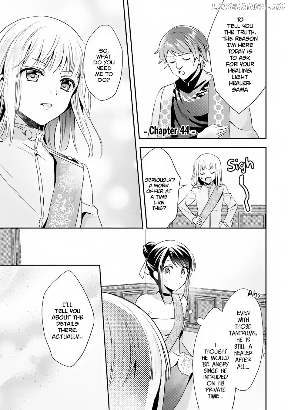 Isekai de "Kuro no Iyashi Te" tte Yobarete Imasu chapter 44 - page 2