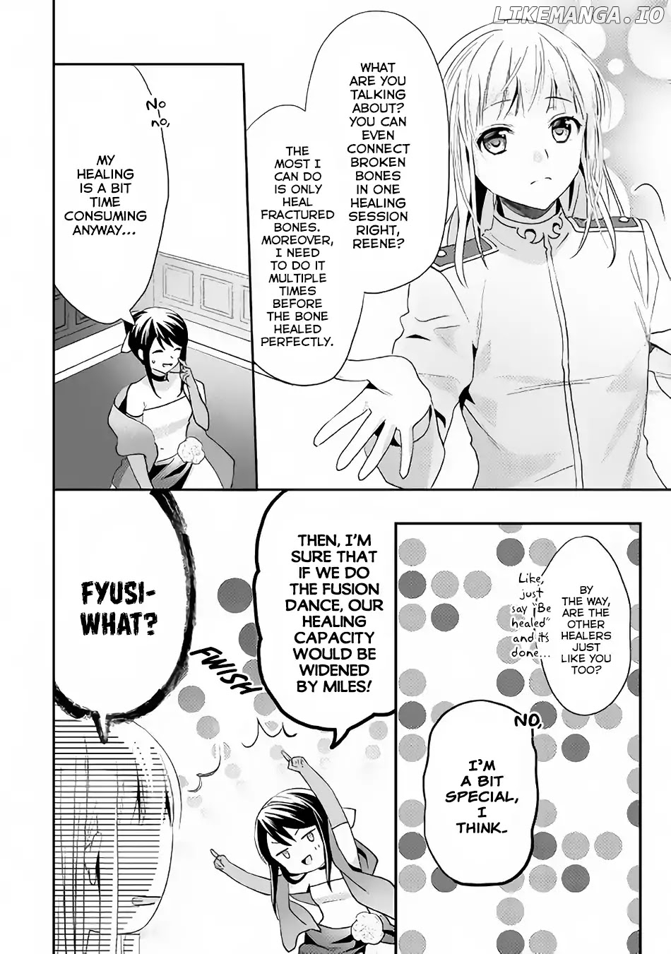 Isekai de "Kuro no Iyashi Te" tte Yobarete Imasu chapter 44 - page 7