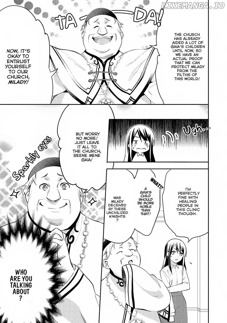 Isekai de "Kuro no Iyashi Te" tte Yobarete Imasu chapter 16 - page 14