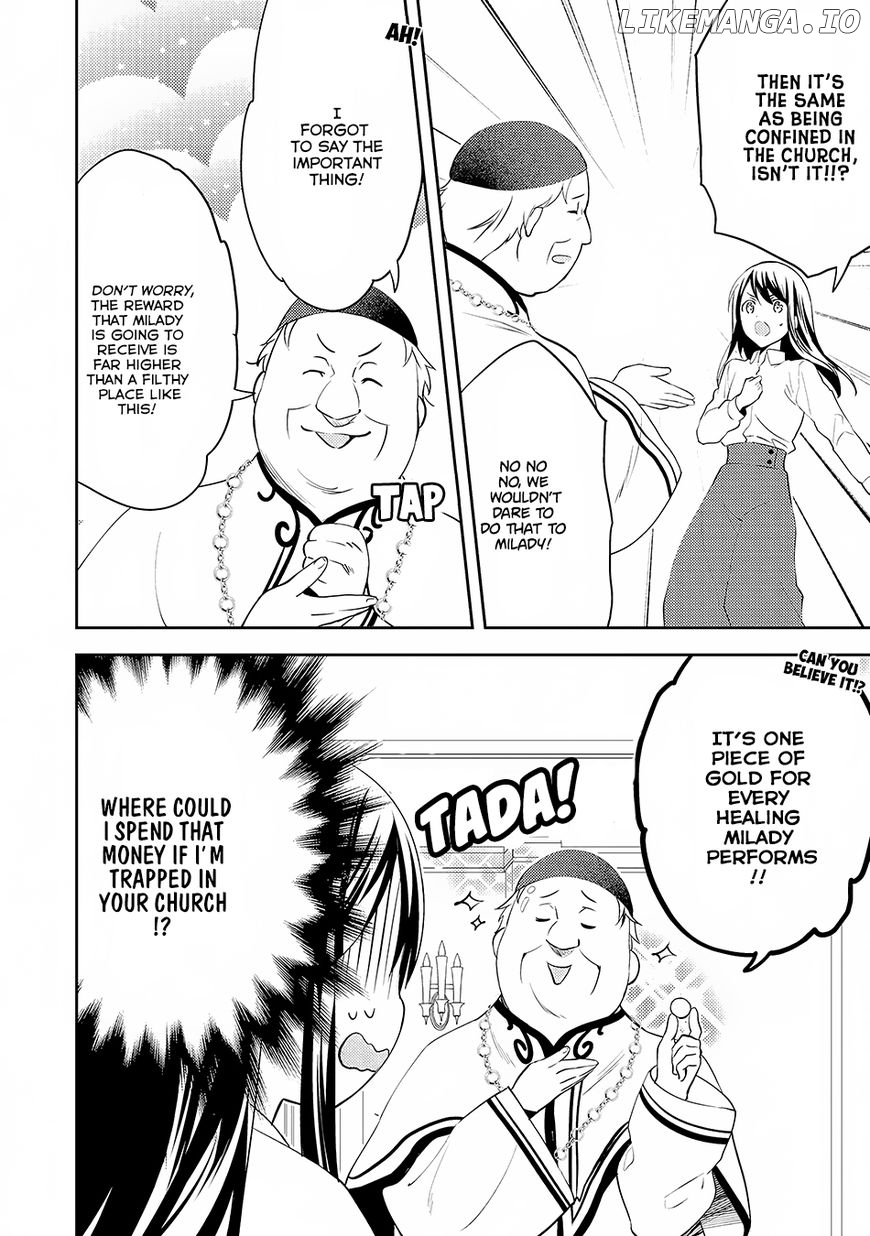 Isekai de "Kuro no Iyashi Te" tte Yobarete Imasu chapter 16 - page 23