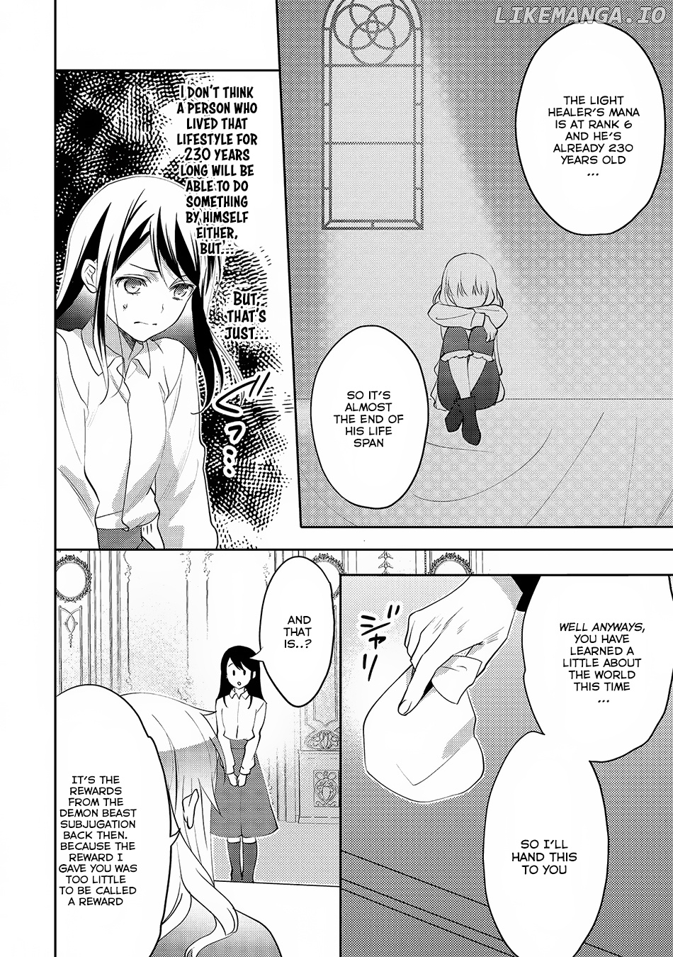 Isekai de "Kuro no Iyashi Te" tte Yobarete Imasu chapter 17 - page 21