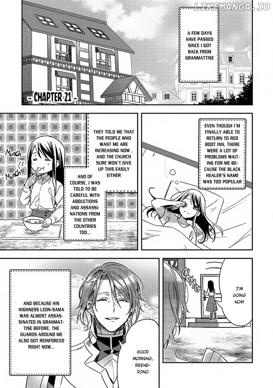 Isekai de "Kuro no Iyashi Te" tte Yobarete Imasu chapter 21 - page 2