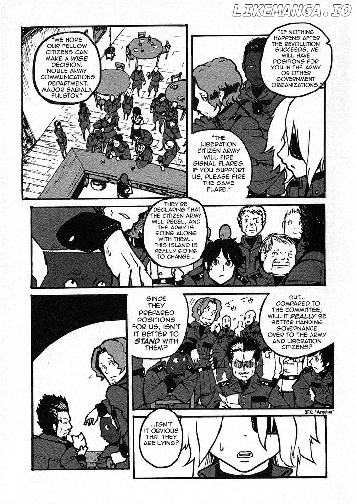 Groundless - Sekigan no Sogekihei chapter 1.2 - page 22