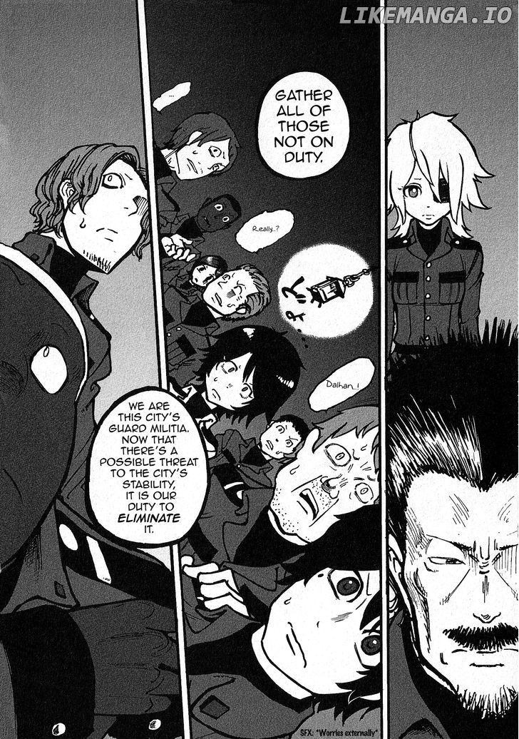 Groundless - Sekigan no Sogekihei chapter 1.2 - page 27