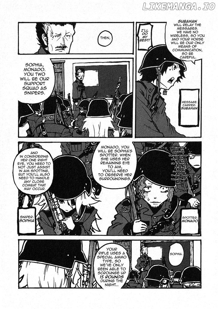 Groundless - Sekigan no Sogekihei chapter 1.3 - page 5
