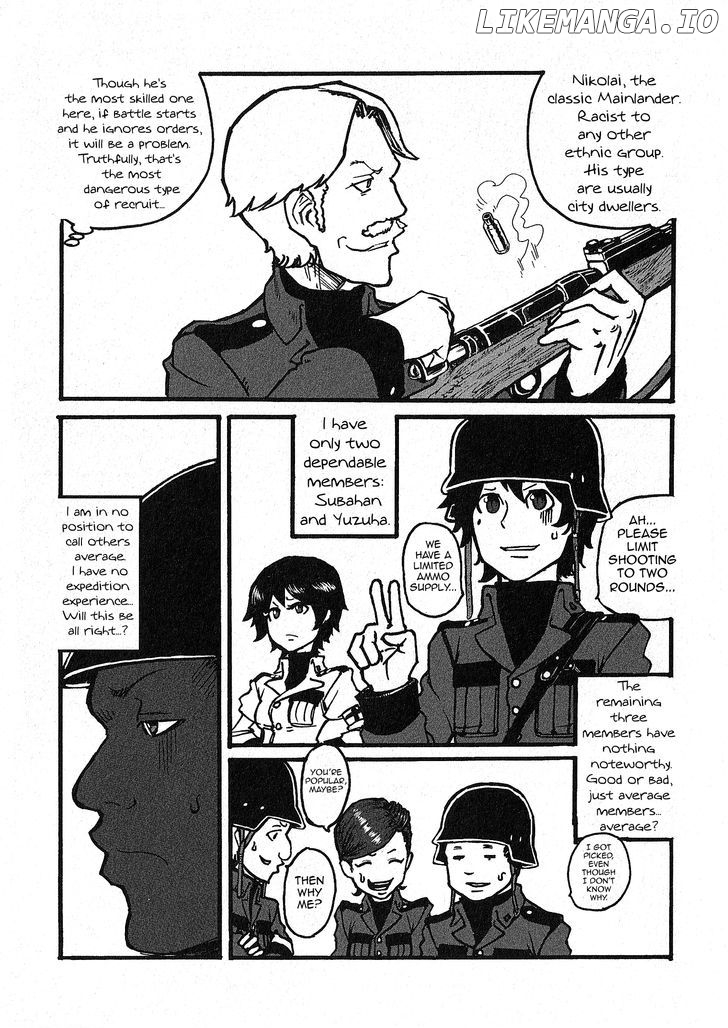 Groundless - Sekigan no Sogekihei chapter 3 - page 10