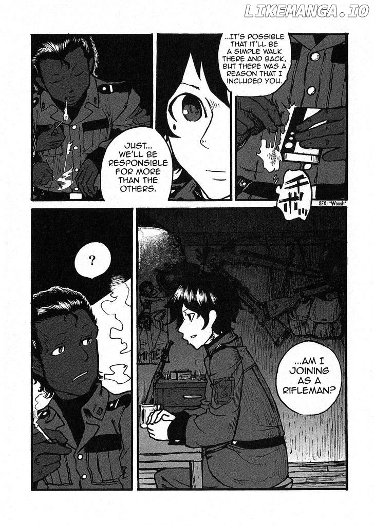 Groundless - Sekigan no Sogekihei chapter 3 - page 18