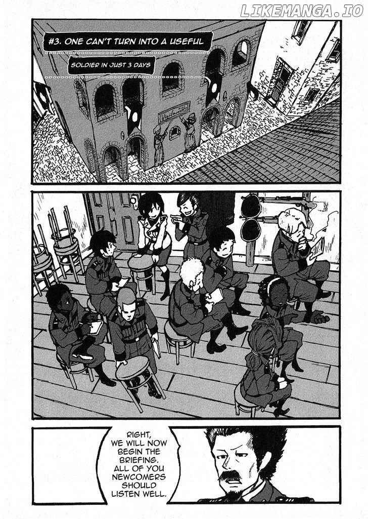Groundless - Sekigan no Sogekihei chapter 3 - page 2