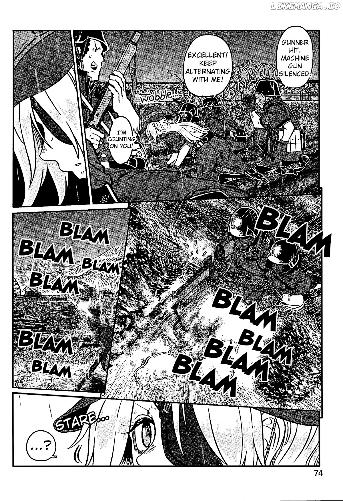 Groundless - Sekigan no Sogekihei chapter 26 - page 32
