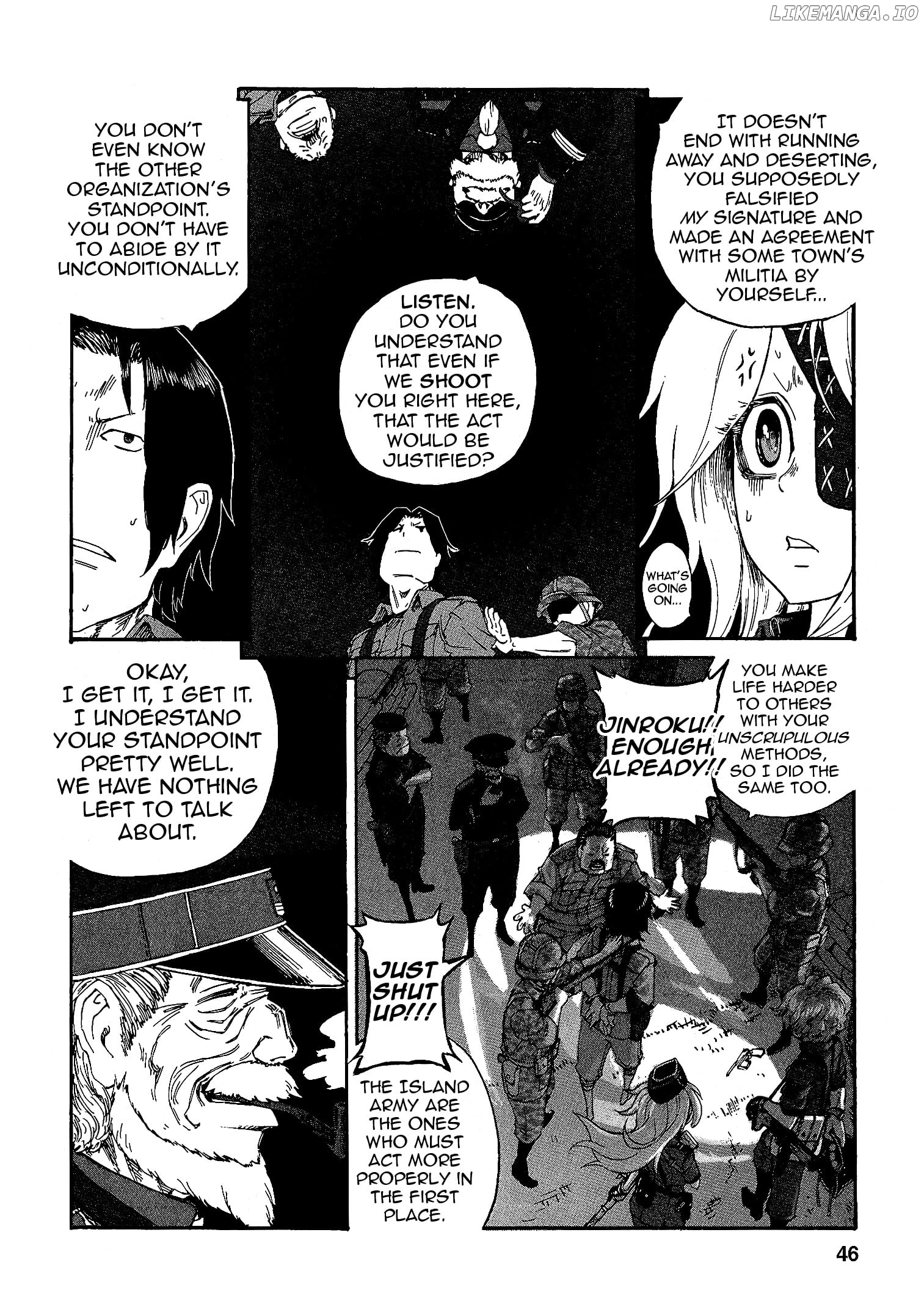 Groundless - Sekigan no Sogekihei chapter 15 - page 10