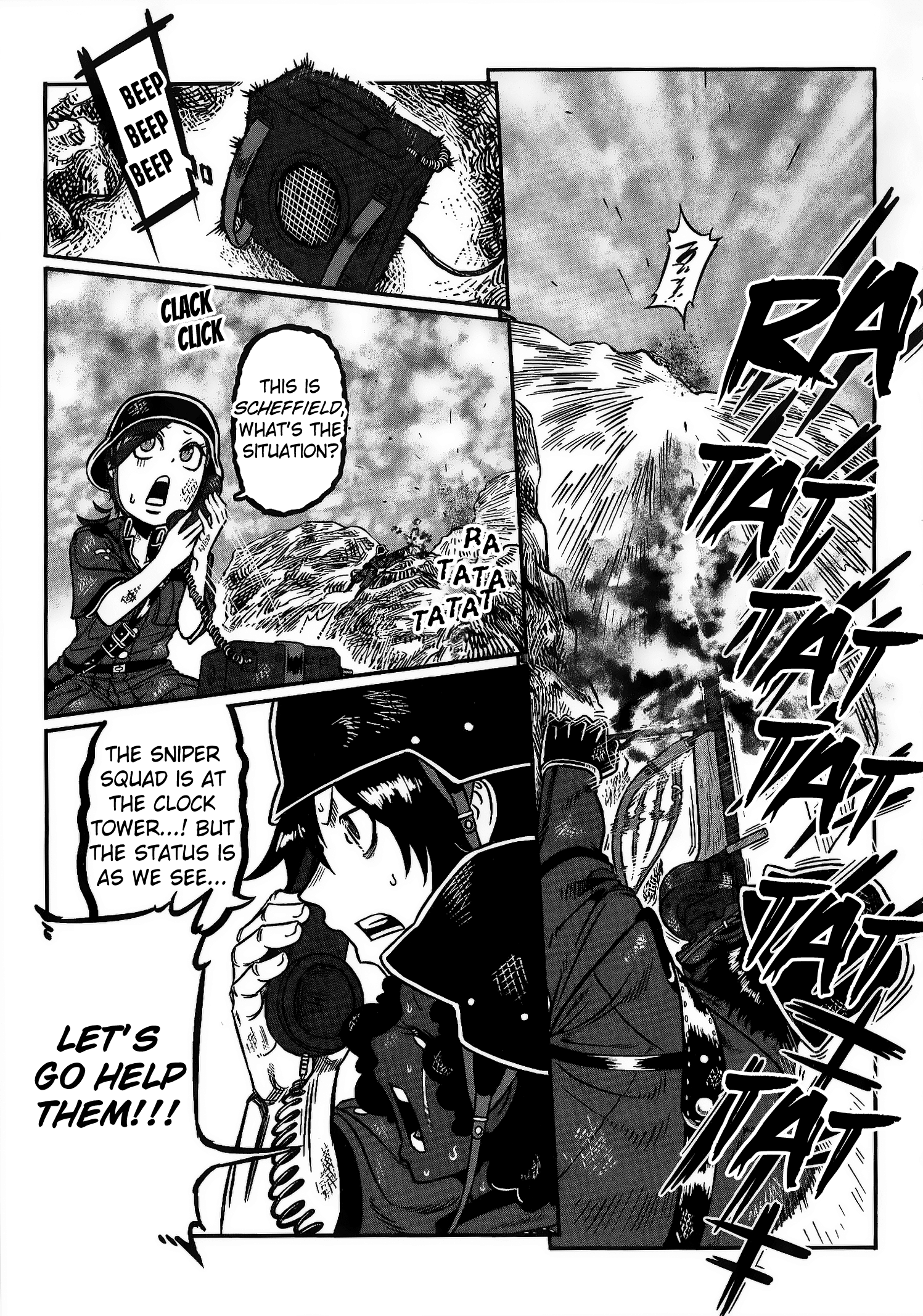 Groundless - Sekigan no Sogekihei chapter 23 - page 9