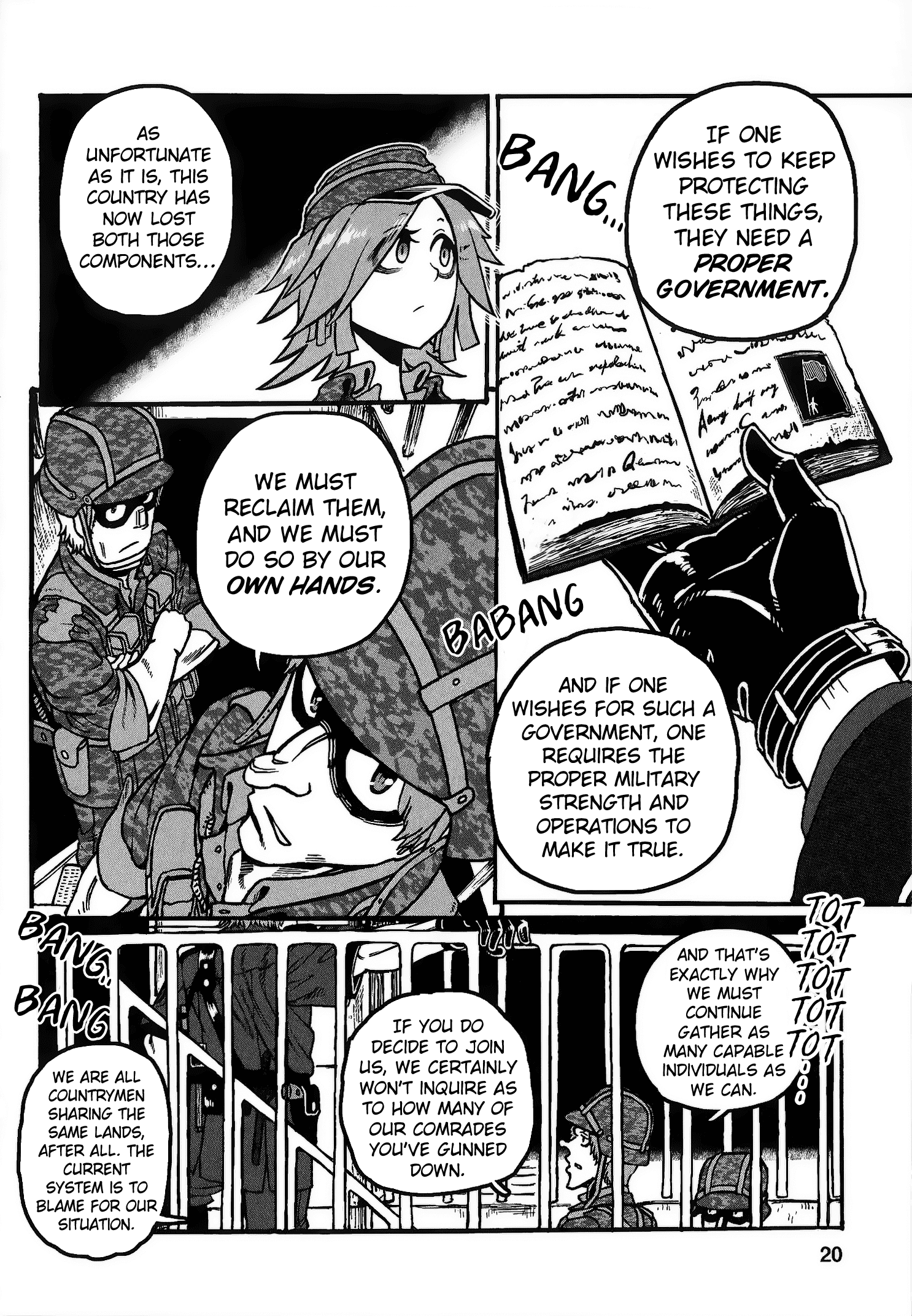 Groundless - Sekigan no Sogekihei chapter 22 - page 24