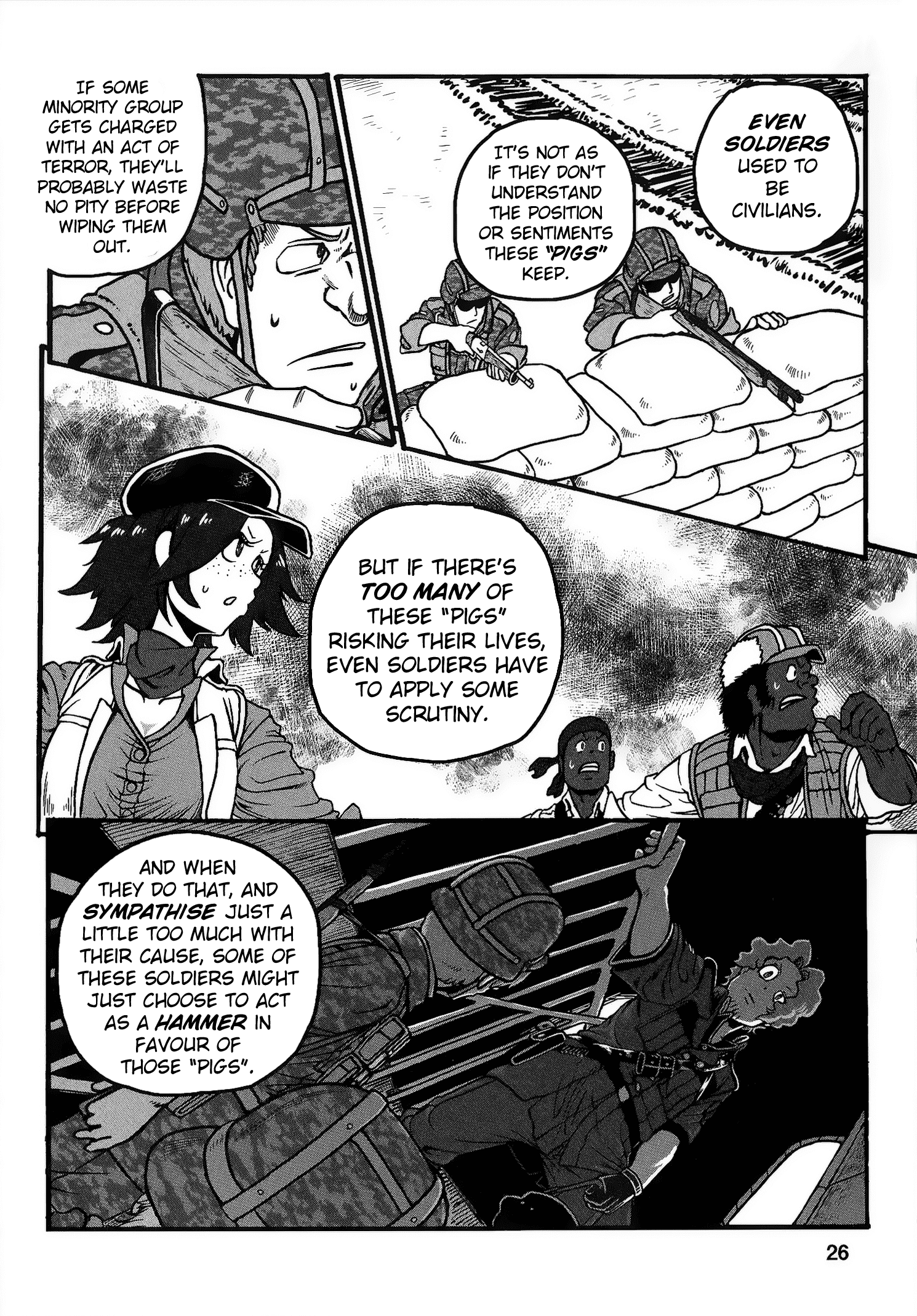 Groundless - Sekigan no Sogekihei chapter 22 - page 30