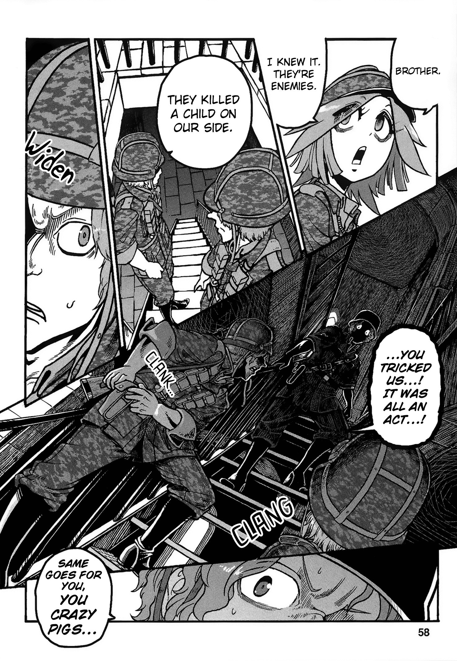 Groundless - Sekigan no Sogekihei chapter 22 - page 60