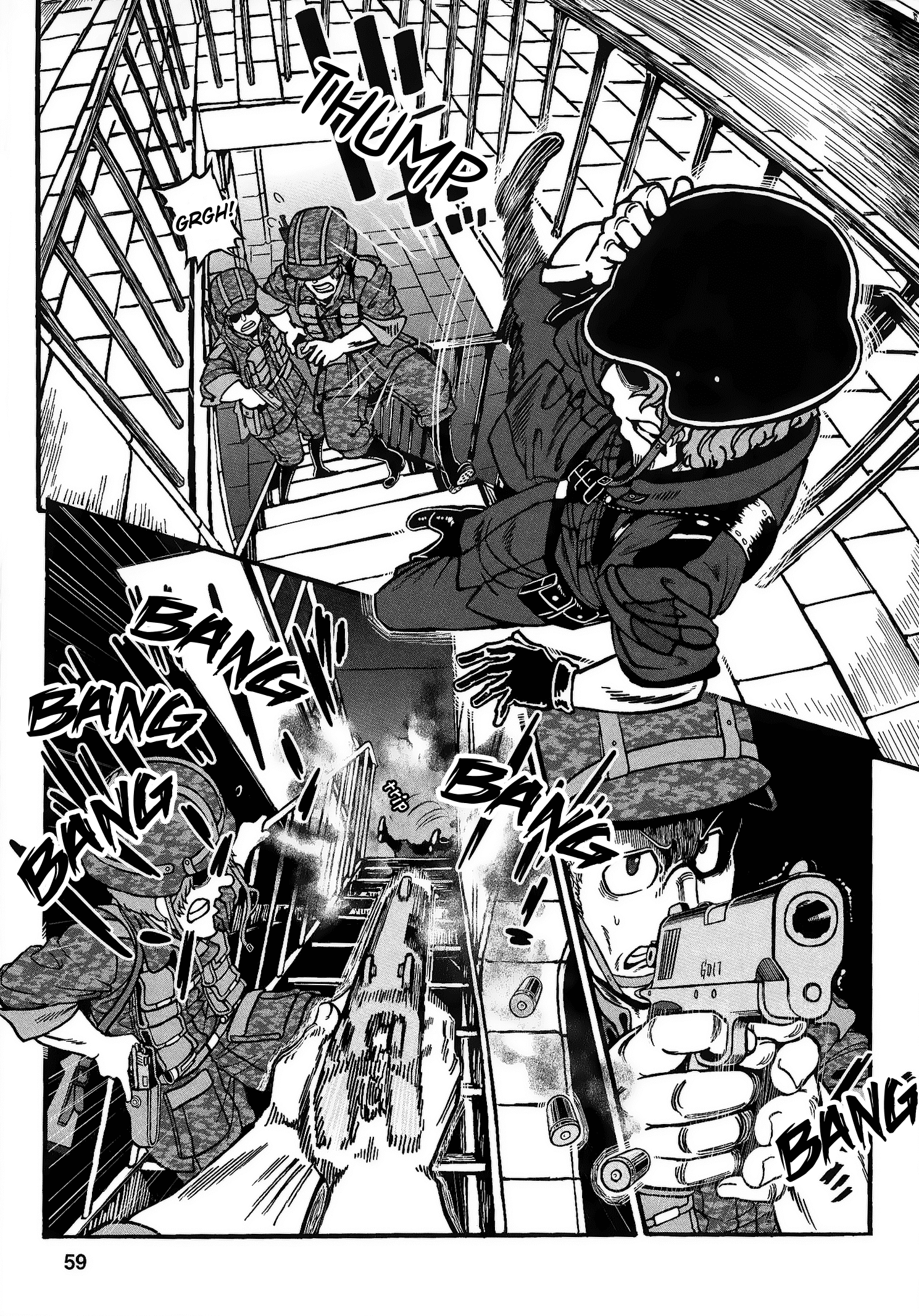 Groundless - Sekigan no Sogekihei chapter 22 - page 61