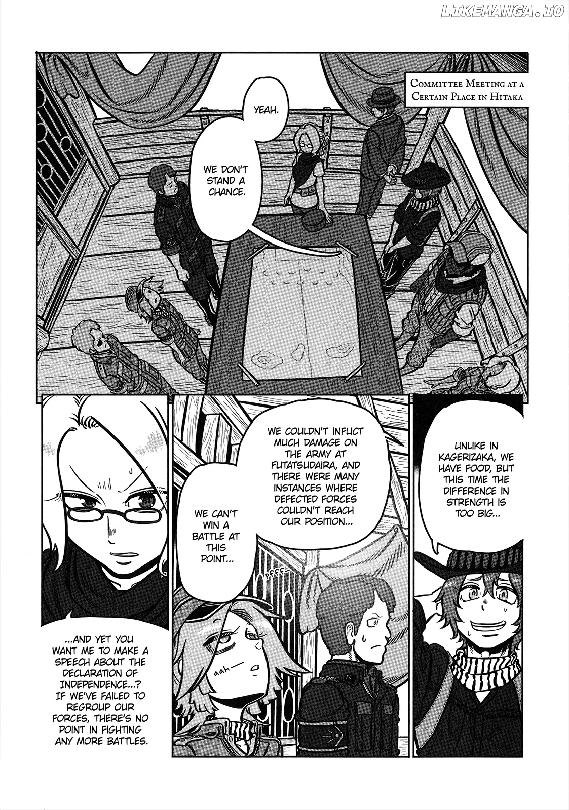 Groundless - Sekigan no Sogekihei chapter 31 - page 32