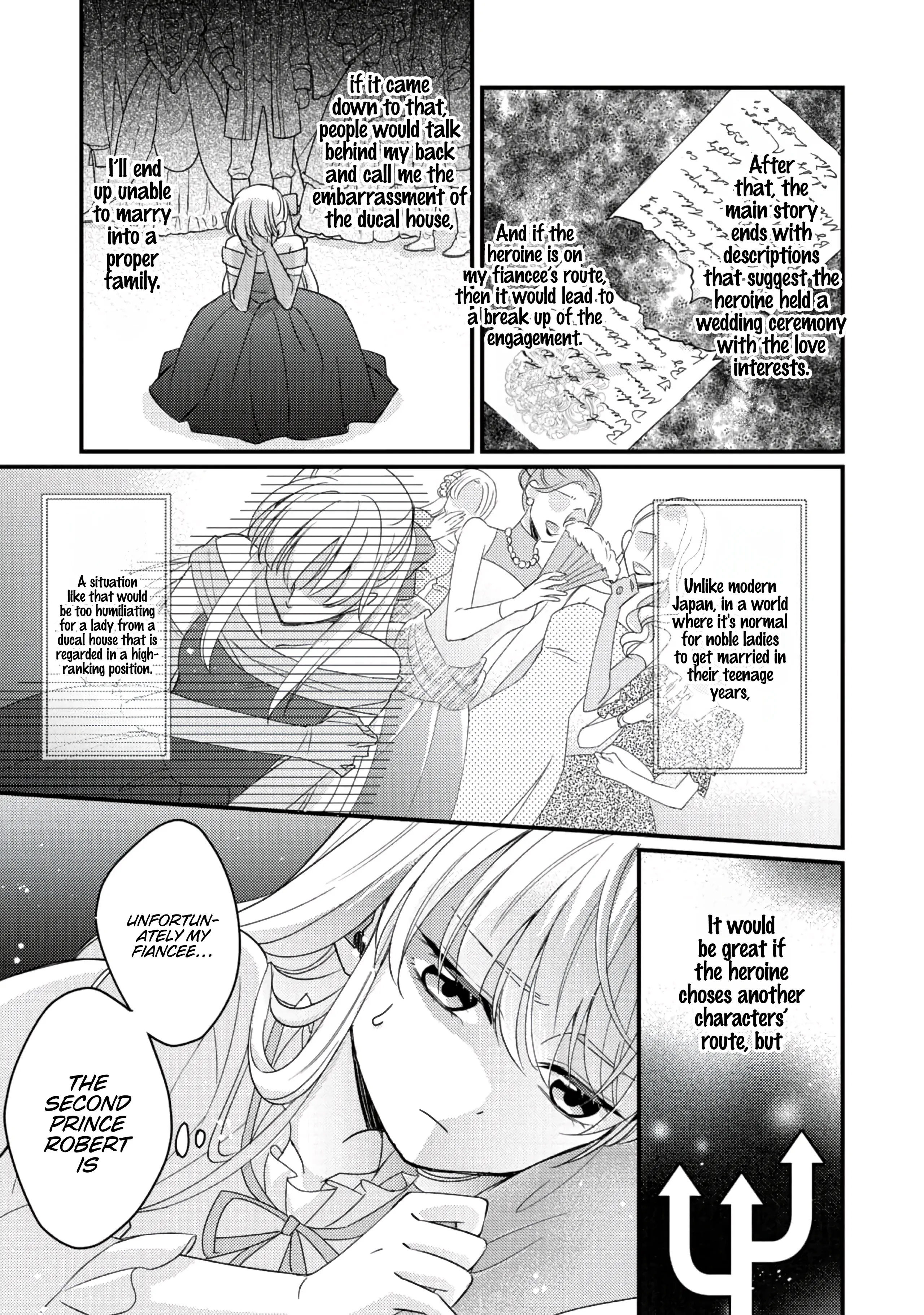 Mob Douzen No Akuyaku Reijou Wa Dansou Shite Kouryaku Taishou No Za O Nerau Chapter 1 - page 12
