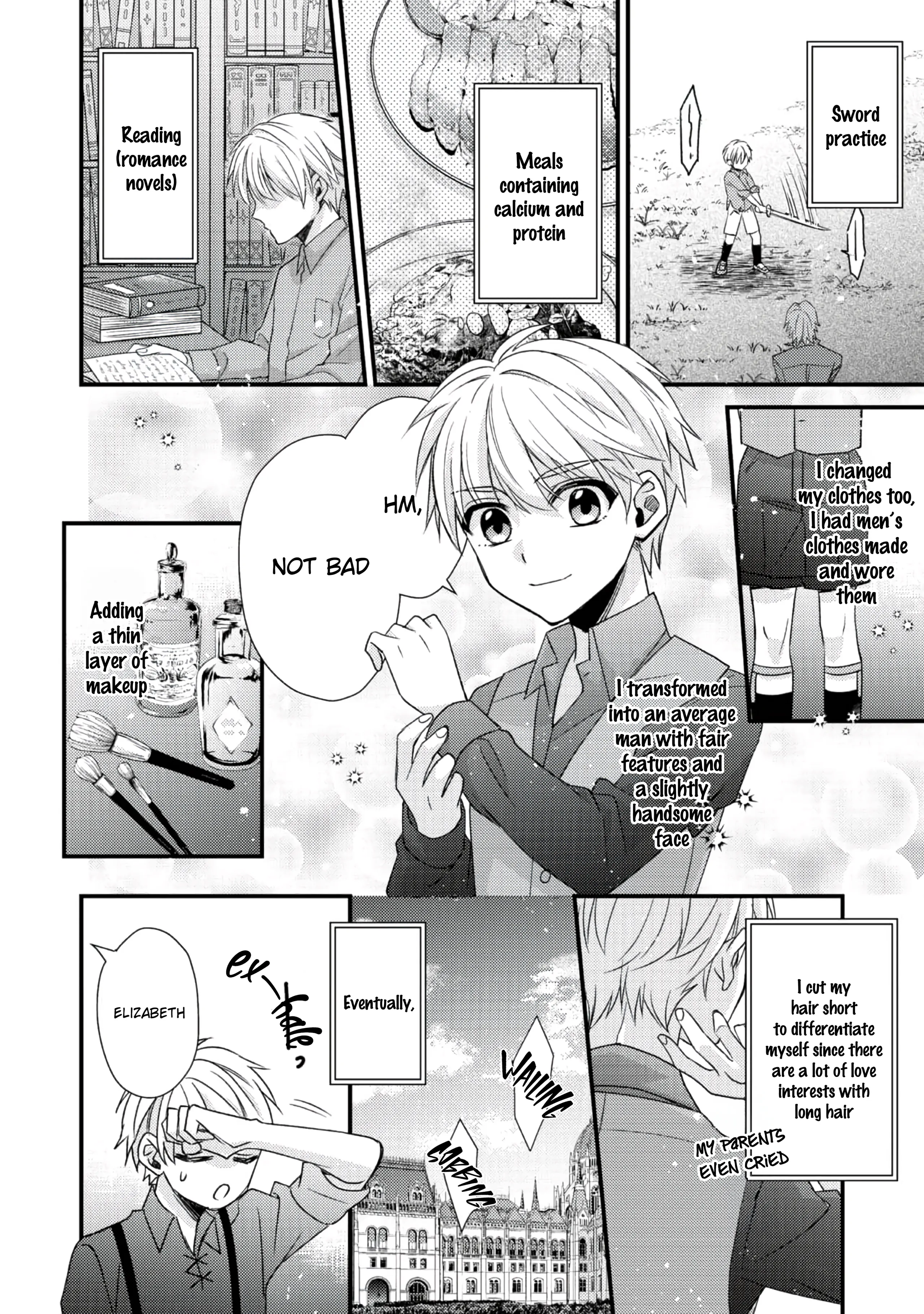 Mob Douzen No Akuyaku Reijou Wa Dansou Shite Kouryaku Taishou No Za O Nerau Chapter 1 - page 19
