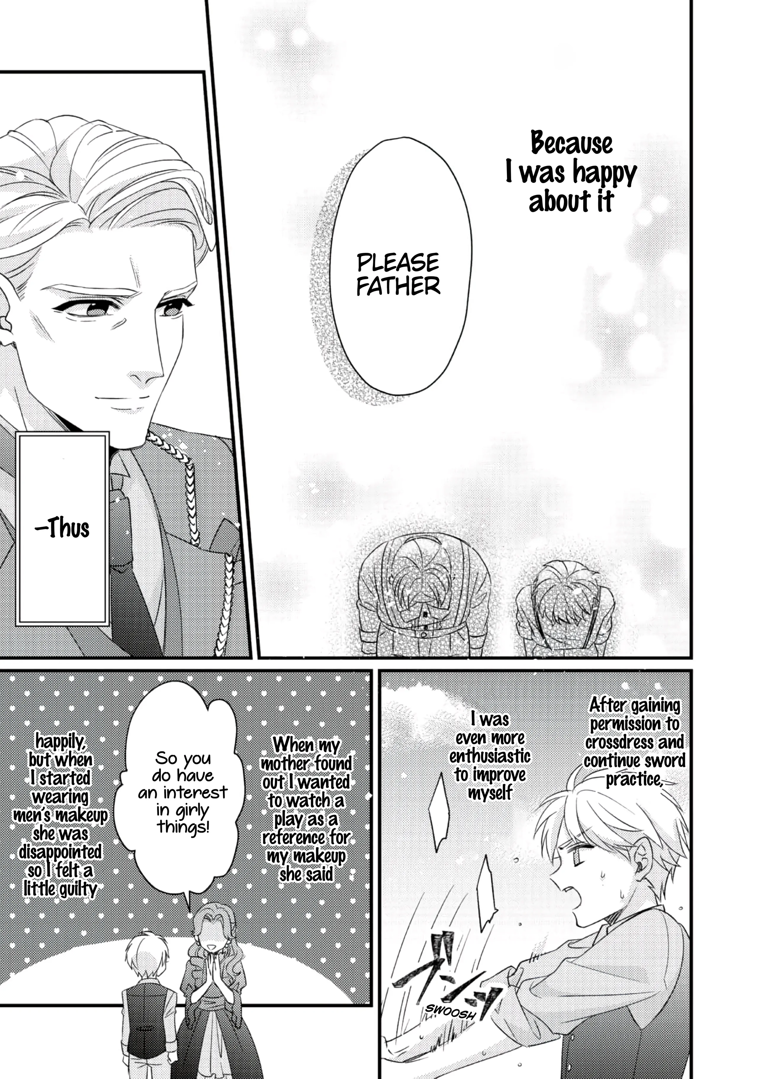 Mob Douzen No Akuyaku Reijou Wa Dansou Shite Kouryaku Taishou No Za O Nerau Chapter 1 - page 24
