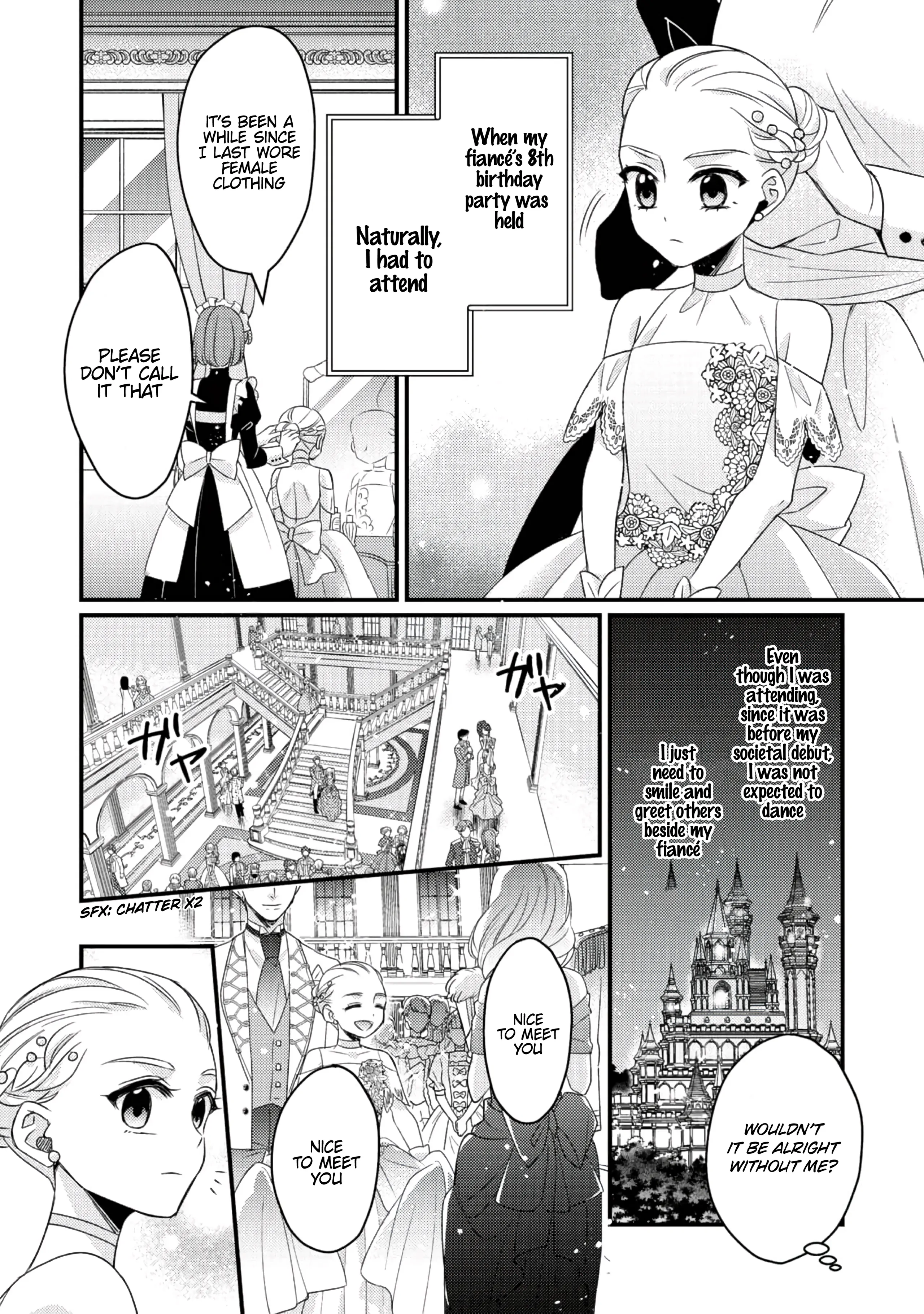 Mob Douzen No Akuyaku Reijou Wa Dansou Shite Kouryaku Taishou No Za O Nerau Chapter 1 - page 27
