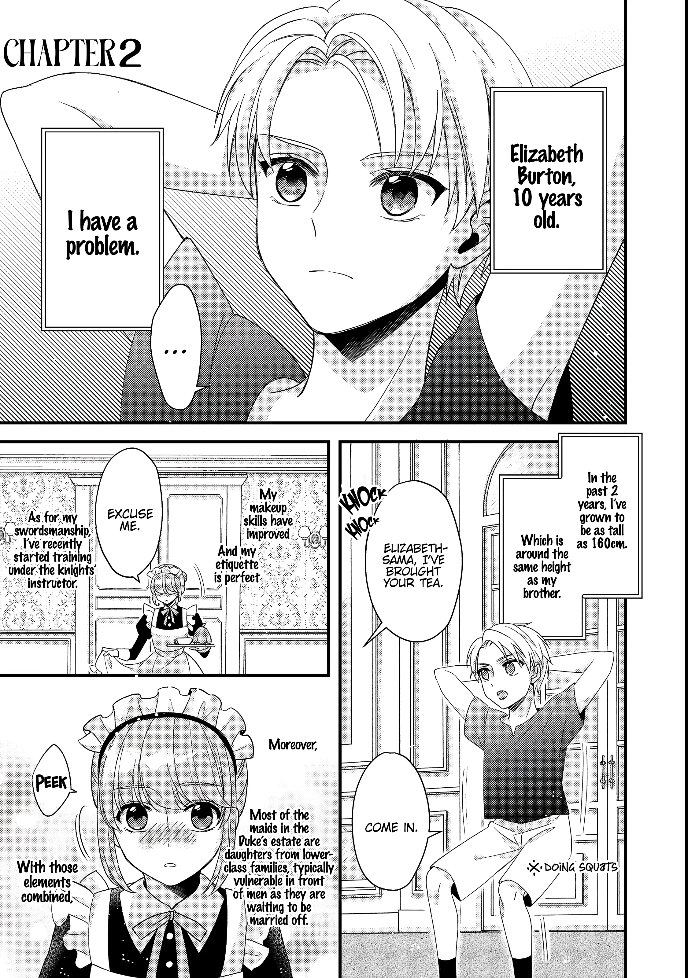 Mob Douzen No Akuyaku Reijou Wa Dansou Shite Kouryaku Taishou No Za O Nerau Chapter 2 - page 2