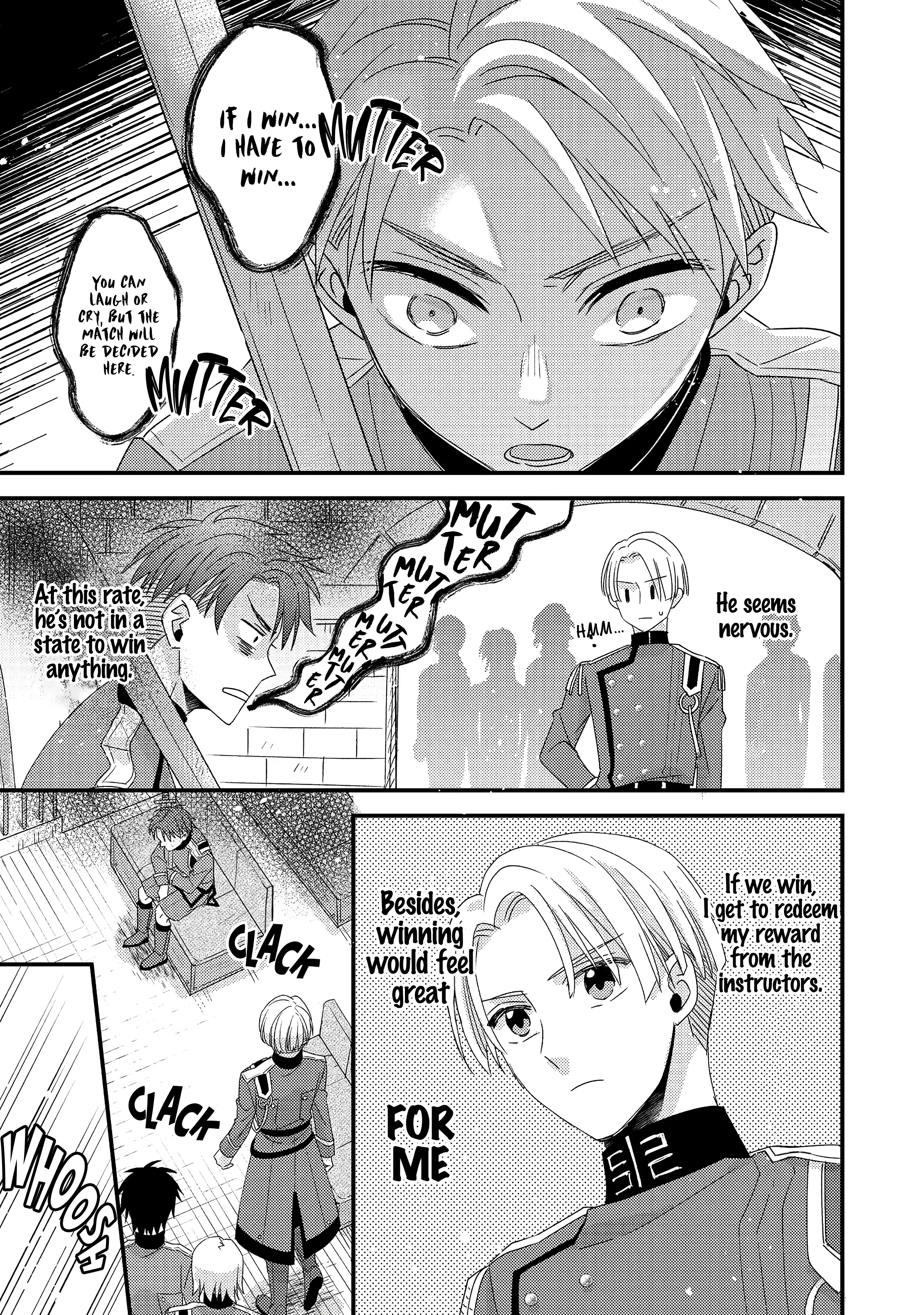 Mob Douzen No Akuyaku Reijou Wa Dansou Shite Kouryaku Taishou No Za O Nerau Chapter 3 - page 32