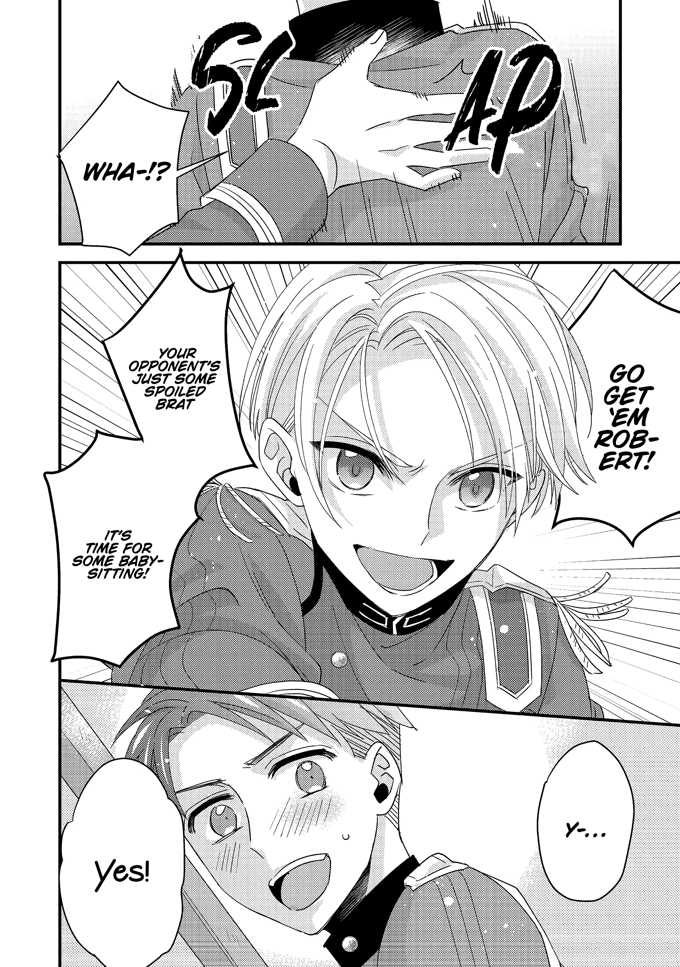 Mob Douzen No Akuyaku Reijou Wa Dansou Shite Kouryaku Taishou No Za O Nerau Chapter 3 - page 33
